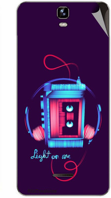 

MiiCreations MMXA190-MS-00184 Micromax Canvas HD Plus A190 Mobile Skin(Purple)
