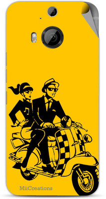 

MiiCreations H-M9-P-MS-00163 HTC One M9 Plus Mobile Skin(Yellow)