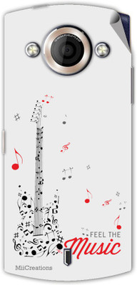 

MiiCreations MMXA255-MS-00140 Micromax Canvas Selfie A255 Mobile Skin(Grey)