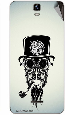 

MiiCreations MMXA190-MS-00289 Micromax Canvas HD Plus A190 Mobile Skin(White)