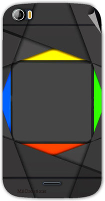 

MiiCreations 00125-MS-MMXA240 Micromax canvas doodle-2-A-240 Mobile Skin(Multicolor)