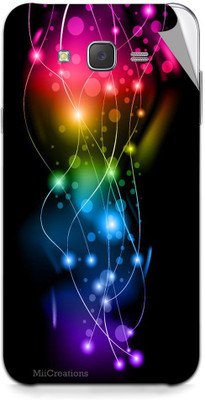 

MiiCreations SMNG-J7-MS-00173 Samsung Galaxy J7 Mobile Skin(Black)