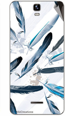 

MiiCreations MMXA190-MS-00129 Micromax Canvas HD Plus A190 Mobile Skin(White)