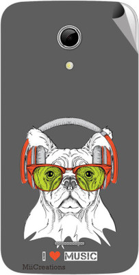 MiiCreations MMXA114-MS-00109 Micromax Canvas 2.2 A114 Mobile Skin(Grey)