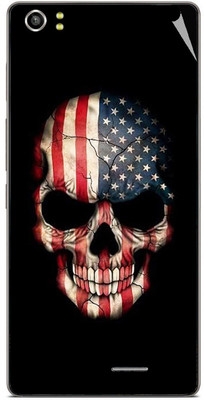 Snooky Lava Iris Icon Mobile Skin(Black)