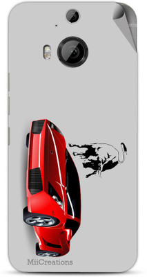 

MiiCreations H-M9-P-MS-00171 HTC One M9 Plus Mobile Skin(Grey)