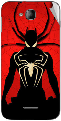 Snooky Intex Aqua i-4 Mobile Skin(Black)