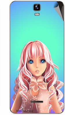 

MiiCreations MMXA190-MS-00280 Micromax Canvas HD Plus A190 Mobile Skin(Blue)