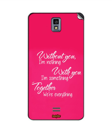 

instyler STICKER-17030 KARBONN A4 PLUS Mobile Skin(Multicolor)