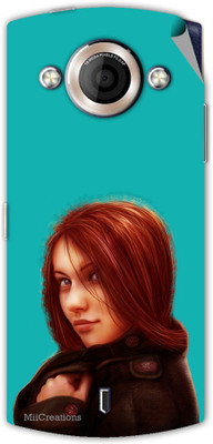 

MiiCreations MMXA255-MS-00253 Micromax Canvas Selfie A255 Mobile Skin(Blue)