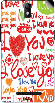 

instyler STICKER-31248 Oppo R3 Mobile Skin(Multicolor)