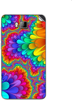 

instyler STICKER-23389 Lava Iris 406q Mobile Skin(Multicolor)