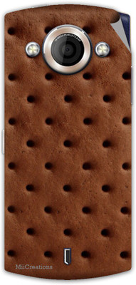 

MiiCreations MMXA255-MS-00045 Micromax Canvas Selfie A255 Mobile Skin(Brown)