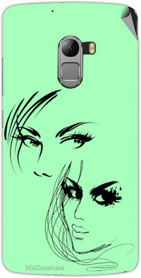 

MiiCreations LN-K4-Note-MS-00252 Lenovo Vibe K4 Note Mobile Skin(Green)