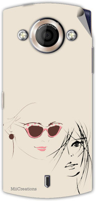 

MiiCreations MMXA255-MS-00204 Micromax Canvas Selfie A255 Mobile Skin(Beige)