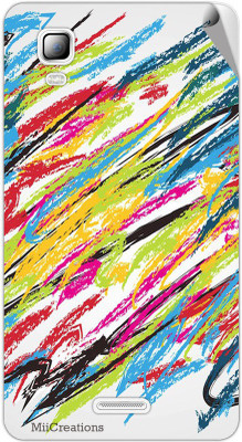 

MiiCreations MMXA102-MS-00141 Micromax Canvas 102 Doodle 3 Mobile Skin(Multicolor)