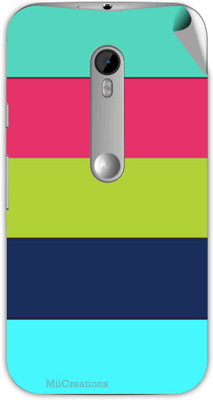 

MiiCreations M-G3-MS-00102 Moto G (3rd Generation) Mobile Skin(Multicolor)