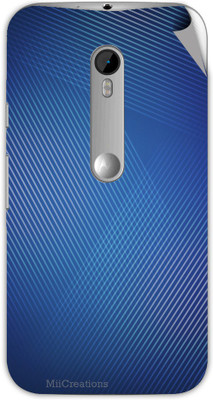 

MiiCreations M-G3-MS-00239 Moto G (3rd Generation) Mobile Skin(Blue)
