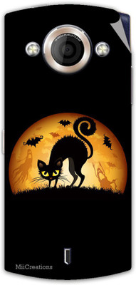

MiiCreations MMXA255-MS-00028 Micromax Canvas Selfie A255 Mobile Skin(Black)