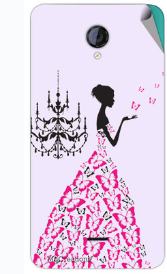 

MiiCreations 00051-MS-MMXA106 Micromax Unite 2 A106 Mobile Skin(Pink)