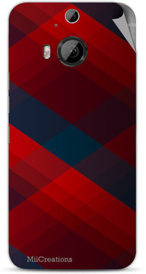 

MiiCreations H-M9-P-MS-00286 HTC One M9 Plus Mobile Skin(Red)