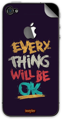 

instyler IP4-74 APPLE I PHONE 4 Mobile Skin(MULTICOLOR)