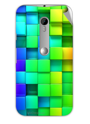 

MiiCreations M-G3-MS-00219 Moto G (3rd Generation) Mobile Skin(Green)