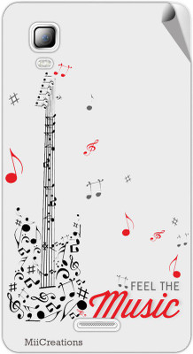

MiiCreations MMXA102-MS-00140 Micromax Canvas 102 Doodle 3 Mobile Skin(Multicolor)