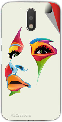 

MiiCreations M-G4-P-MS-00017 Motorola Moto G4 Plus Mobile Skin(Multicolor)