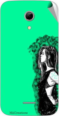 

MiiCreations MMXA114-MS-00203 Micromax Canvas 2.2 A114 Mobile Skin(Green)