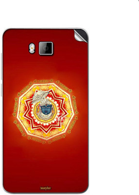 

instyler STICKER-23283 Lava Iris 406q Mobile Skin(Multicolor)