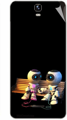 

MiiCreations MMXA190-MS-00201 Micromax Canvas HD Plus A190 Mobile Skin(Black)