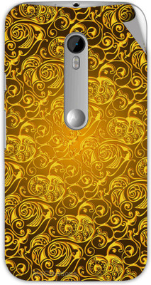 

MiiCreations M-G3-MS-00328 Motorola Moto G (3rd Gen) Mobile Skin(Gold)