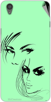

MiiCreations OPX-MS-00252 One Plus X Mobile Skin(Green)