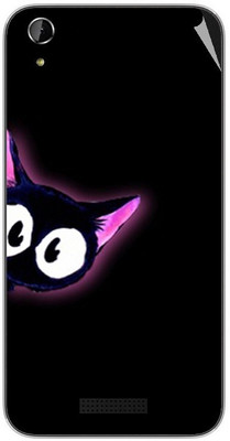 Snooky Lava Iris X1 Atom S Mobile Skin(Black)