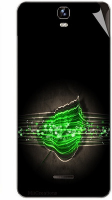 

MiiCreations MMXA190-MS-00226 Micromax Canvas HD Plus A190 Mobile Skin(Black)