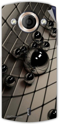 

MiiCreations MMXA255-MS-00193 Micromax Canvas Selfie A255 Mobile Skin(Black)