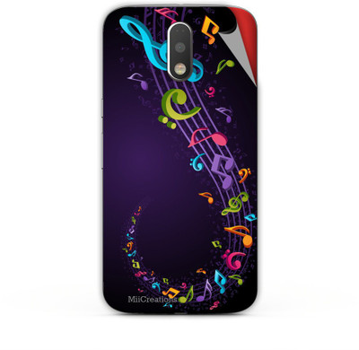 

MiiCreations M-G4-P-MS-00297 Motorola Moto G4 Plus Mobile Skin(Multicolor)