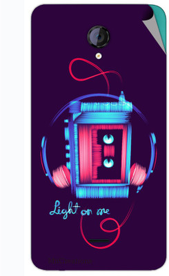 

MiiCreations 00184-MS-MMXA106 Micromax Unite 2 A106 Mobile Skin(Purple)