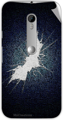 

MiiCreations M-G3-MS-00060 Moto G (3rd Generation) Mobile Skin(Black)