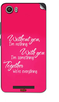 

instyler STICKER-25280 Lava Iris X10 Mobile Skin(Multicolor)