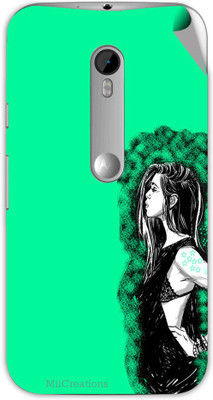 MiiCreations M-G3-MS-00203 Moto G (3rd Generation) Mobile Skin(Green)