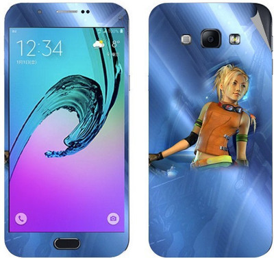 Snooky Samsung Galaxy A8 Mobile Skin(Blue)