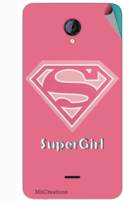 

MiiCreations 00034-MS-MMXA106 Micromax Unite 2 A106 Mobile Skin(Pink)