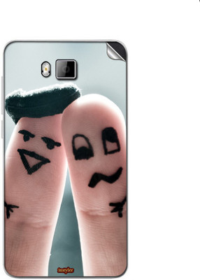 

instyler STICKER-23313 Lava Iris 406q Mobile Skin(Multicolor)