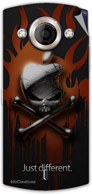 

MiiCreations MMXA255-MS-00052 Micromax Canvas Selfie A255 Mobile Skin(Black)