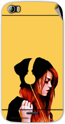 

MiiCreations 00251-MS-MMXA240 Micromax canvas doodle-2-A-240 Mobile Skin(Multicolor)