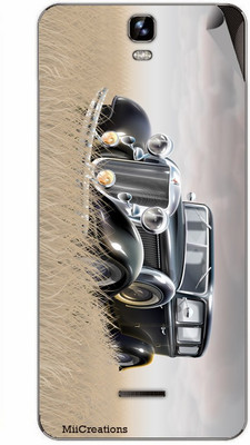 MiiCreations MMXA190-MS-00169 Micromax Canvas HD Plus A190 Mobile Skin(Brown)