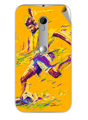 

MiiCreations M-G3-MS-00081 Moto G (3rd Generation) Mobile Skin(Yellow)
