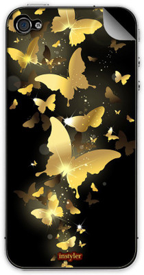 

instyler MSKIP4_10112 APPLE I PHONE 4 Mobile Skin(Multicolor)